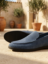 Men's Suede Textured Loafers