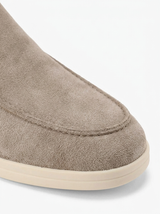 Men's Suede Penny Loafers