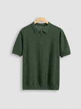 Men's Knit Polo Shirt