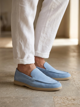 Men's Suede Driving Loafers