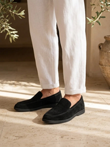 Men's Suede Textured Loafers