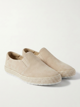 Men's Suede Slip-On Shoes