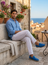 Men's Suede Driving Loafers