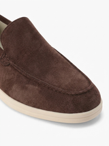 Men's Suede Penny Loafers