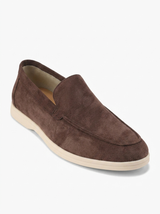 Men's Suede Penny Loafers