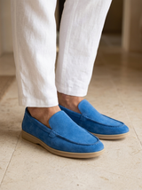 Men's Suede Driving Loafers