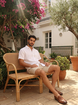 Men's Linen Short Sleeve Shirt