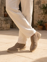Men's Suede Venetian Loafers