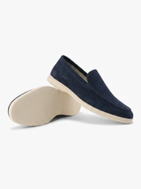 Men's Suede Penny Loafers