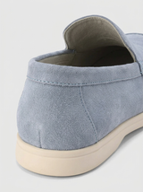 Men's Suede Penny Loafers
