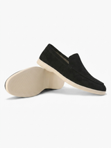 Men's Suede Penny Loafers