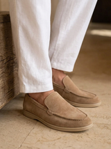 Men's Suede Driving Loafers