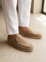 Men's Suede Driving Loafers