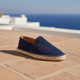 Men's Black Suede Espadrilles