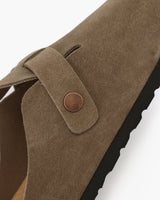 Men's Suede Clogs - Slip-On