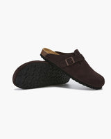 Men's Suede Clogs - Slip-On