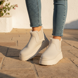 Women's Suede-Lined Chelsea Boots