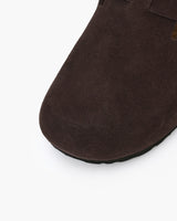 Men's Suede Clogs - Slip-On