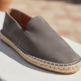 Men's Black Suede Espadrilles