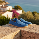 Men’s Suede Loafers – Old Money