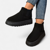 Women's Suede-Lined Chelsea Boots