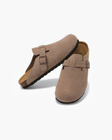 Men's Suede Clogs - Slip-On