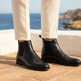 Men's Black Ankle Boots
