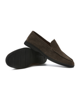 Men's Suede Loafers - Textured