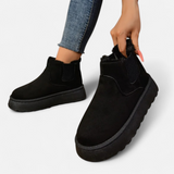 Women's Suede-Lined Chelsea Boots