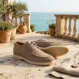 Men's Taupe Suede Desert Boots