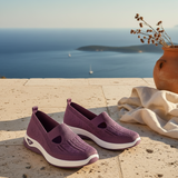 Women's Knit Mesh Slip-On Sneakers