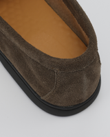 Men's Suede Loafers - Textured