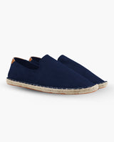 Men's Black Suede Espadrilles