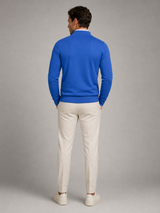 Men's Knit Quarter-Zip Mock Neck Sweater