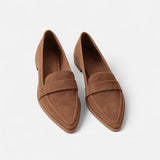 Women's Retro Pointed Toe Loafers