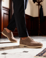 Men's Taupe Suede Desert Boots