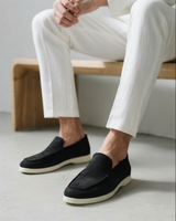 Men’s Suede Loafers – Old Money