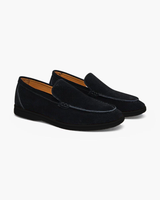 Men's Suede Loafers - Textured