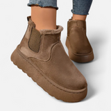 Women's Suede-Lined Chelsea Boots