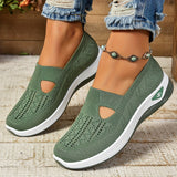 Women's Knit Mesh Slip-On Sneakers
