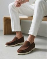 Men’s Suede Loafers – Old Money