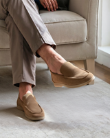 Men’s Suede Loafers – Old Money