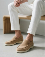 Men’s Suede Loafers – Old Money