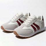 Women's Vintage Suede Lace-Up Sneakers