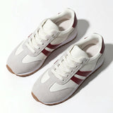 Women's Vintage Suede Lace-Up Sneakers