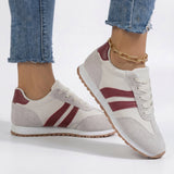 Women's Vintage Suede Lace-Up Sneakers