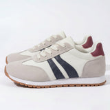 Women's Vintage Suede Lace-Up Sneakers