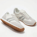 Women's Vintage Suede Lace-Up Sneakers