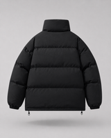 Men's Oversized Winter Puffer Jacket With Stand Collar