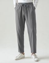 Men's Relaxed Linen Trousers - Zanzibar Beige